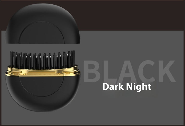 Mini Portable Usb Charging Curling/Straightening Brush - This mini portable brush is perfect for women on the go. With its cordless design and USB charging capabilities, it's perfect for using at the gym, work, or even a girls' night out.
