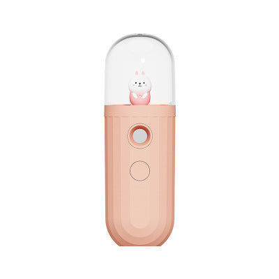 GlowMist Nano Sprayer- Mini Face Moisturizer/Humidifier Spray USB Charged - scroll down to read more ๐