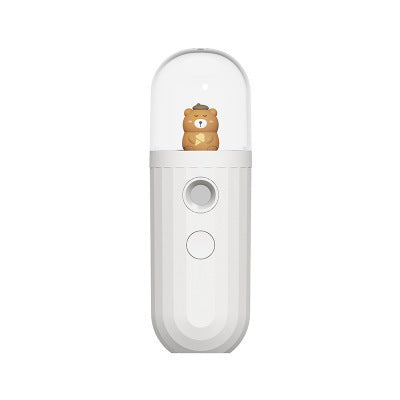 GlowMist Nano Sprayer- Mini Face Moisturizer/Humidifier Spray USB Charged - scroll down to read more ๐