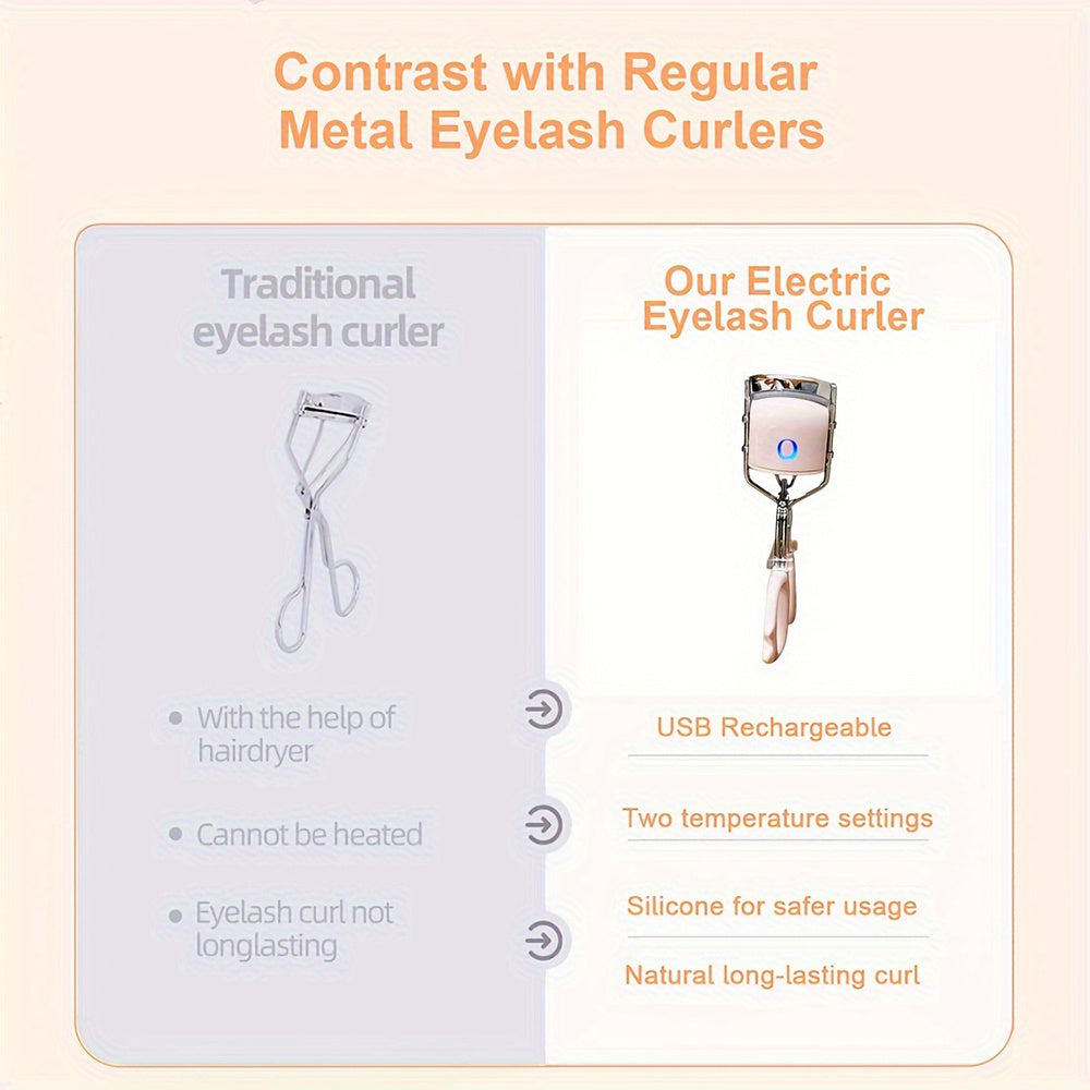 LuxeHeat Lash - The Ultimate Heated Eyelash Curler ✨ No extreme heat, just the perfect warmth for the perfect curl - read more below