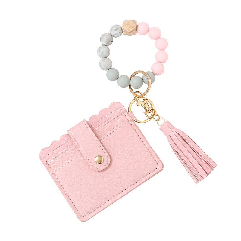 Women's Card Holder with the Keychain