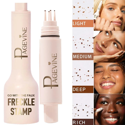 Freckle Stamp-5 Point Precision Pen ,Natural-Look,Quick-Dry Lasting Makeup, Non-transferable.
Effortlessly natural freckles in seconds,designed for flawless, lasting charm✨