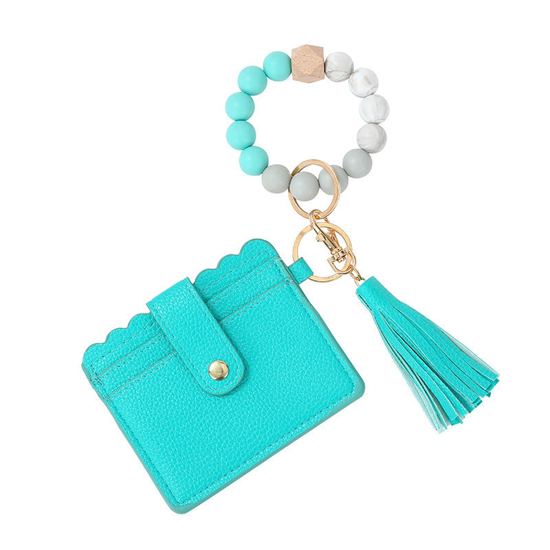 Women's Card Holder with the Keychain