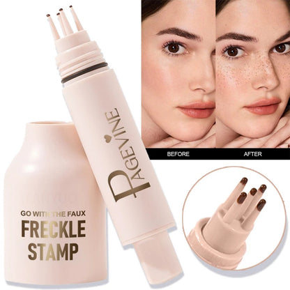 Freckle Stamp-5 Point Precision Pen ,Natural-Look,Quick-Dry Lasting Makeup, Non-transferable.
Effortlessly natural freckles in seconds,designed for flawless, lasting charm✨